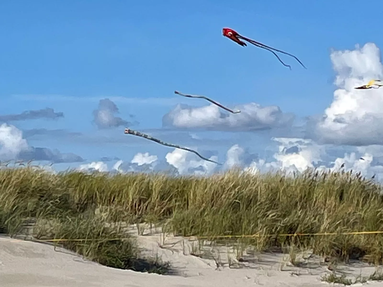 Eiderstedt – Drachensteigen am Strand in St. Peter-Ording, Urlaub an der Nordsee Eiderstedt – Drachensteigen am Strand in St. Peter-Ording, Urlaub an der Nordsee